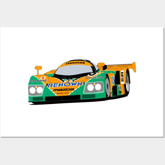 787B Wall Art by Maxyenko